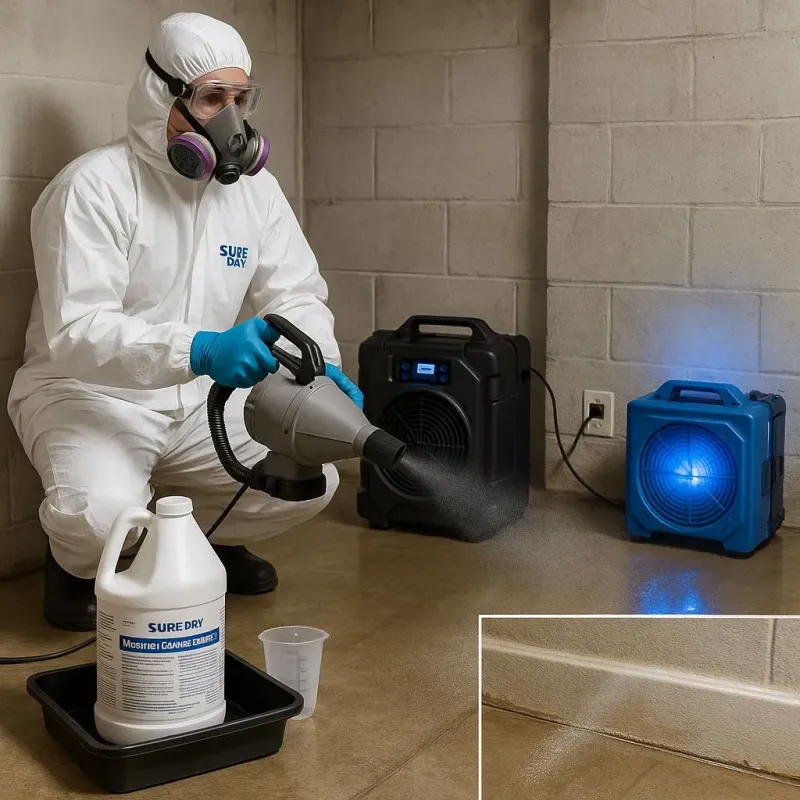 Sanitization and Odor Removal process in Camp County, TX