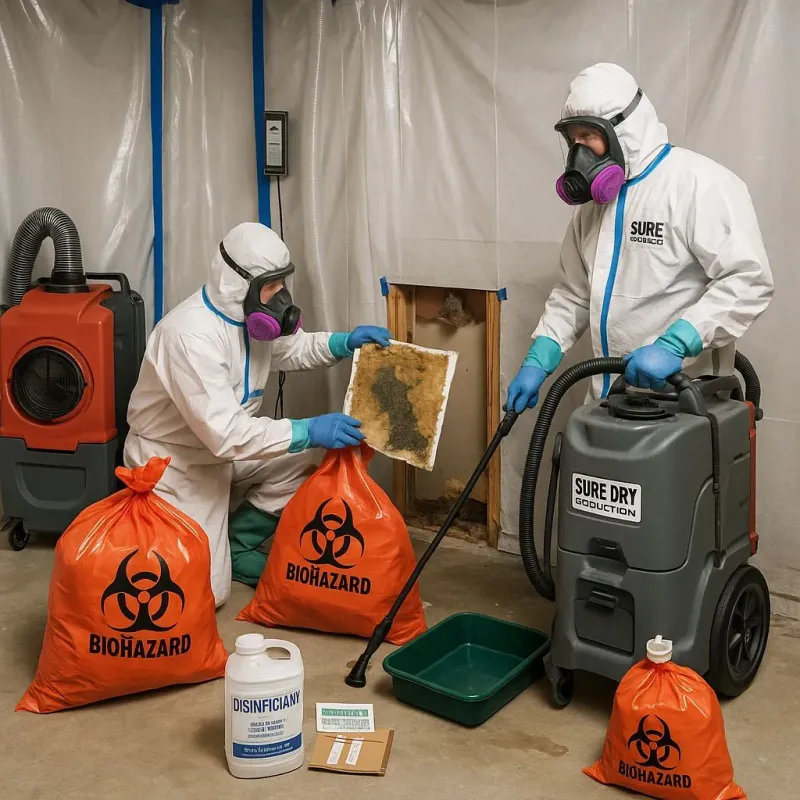 Contaminated Water Handling Protocols process in Camp County, TX